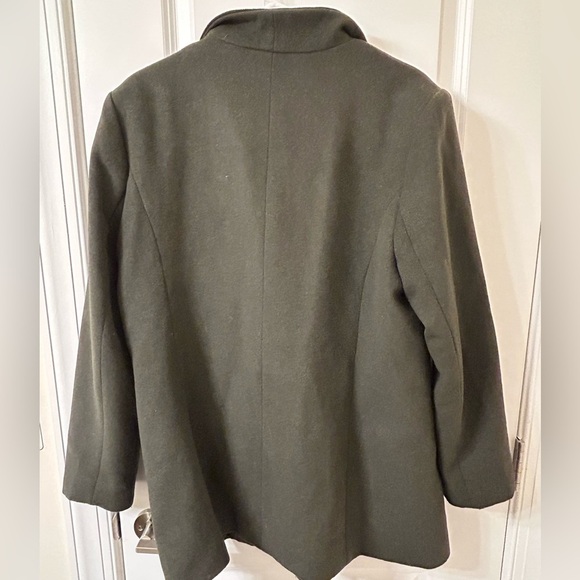 Harve Benard Dark Green Military Jacket - Picture 7 of 7